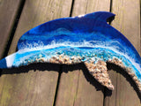 Dolphin Shaped Resin 3d Painting