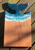 Hardwood Whale Tail Serving Board