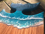 Hardwood Whale Tail Serving Board